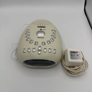Conair SU7 Sleep Thearpy Sound Machine Noise Alarm Clock White Noise WORKING.